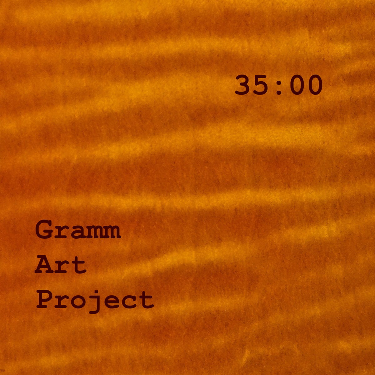 35:00 – Gramm Art Project